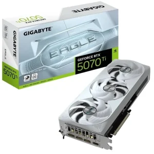 Видеокарта GF RTX 5070 Ti 16GB GDDR7 Eagle OC Ice Gigabyte (GV-N507TEAGLEOC ICE-16GD) UA
