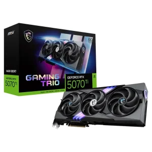 Відеокарта GF RTX 5070 Ti 16GB GDDR7 Gaming Trio OC MSI (GeForce RTX 5070 Ti 16G GAMING TRIO OC) UA