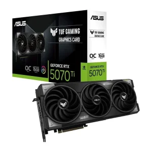 Відеокарта GF RTX 5070 Ti 16GB GDDR7 TUF Gaming OC Asus (TUF-RTX5070TI-O16G-GAMING) UA