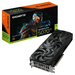 Видеокарта GF RTX 5070 Ti 16GB GDDR7 Windforce Gigabyte (GV-N507TWF3-16GD) UA