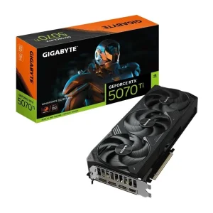 Видеокарта GF RTX 5070 Ti 16GB GDDR7 Windforce OC Gigabyte (GV-N507TWF3OC-16GD) UA