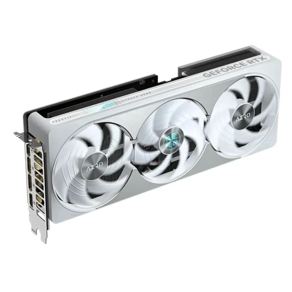 Видеокарта GF RTX 5080 16GB GDDR7 Aero OC Gigabyte (GV-N5080AERO OC-16GD) UA