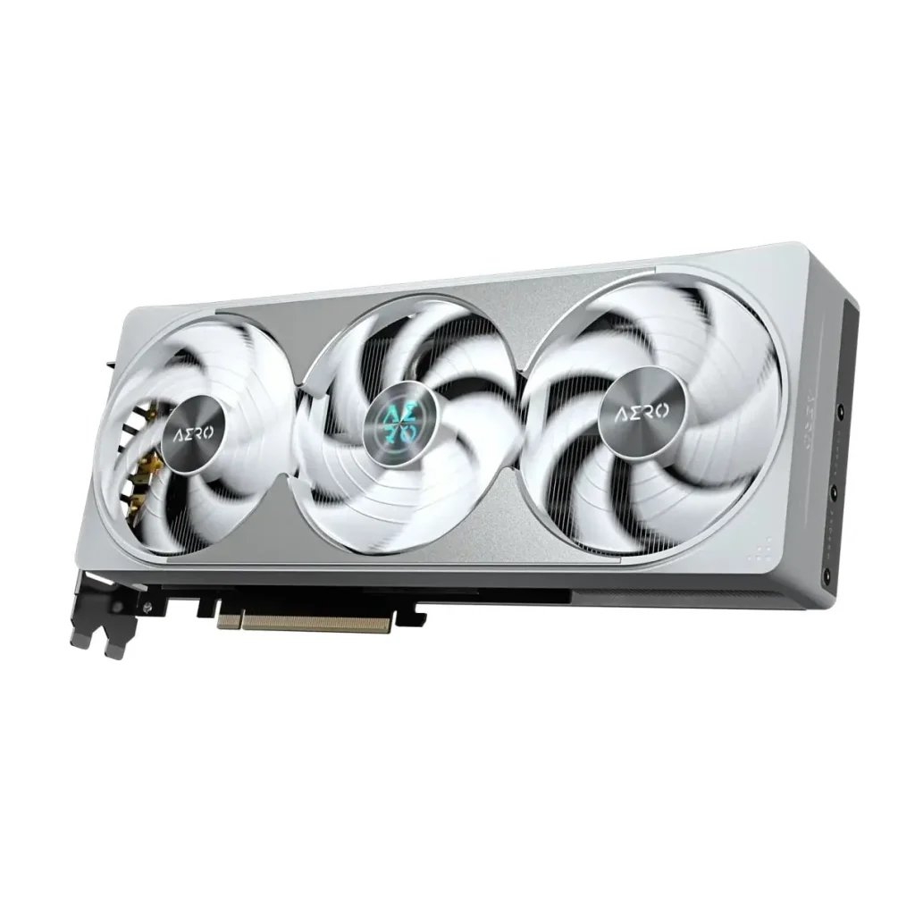 Видеокарта GF RTX 5080 16GB GDDR7 Aero OC Gigabyte (GV-N5080AERO OC-16GD) UA