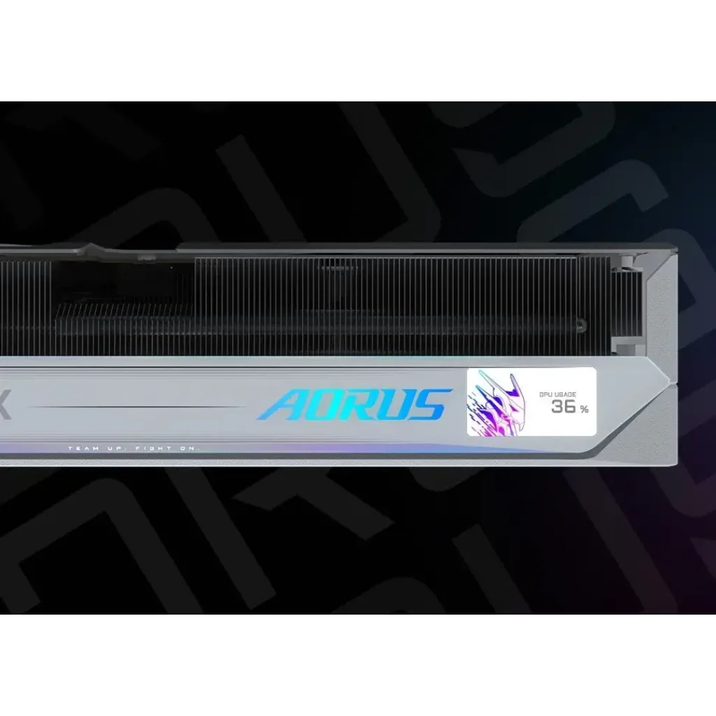 Видеокарта GF RTX 5080 16GB GDDR7 Aorus Master Ice Gigabyte (GV-N5080AORUSM ICE-16GD) UA