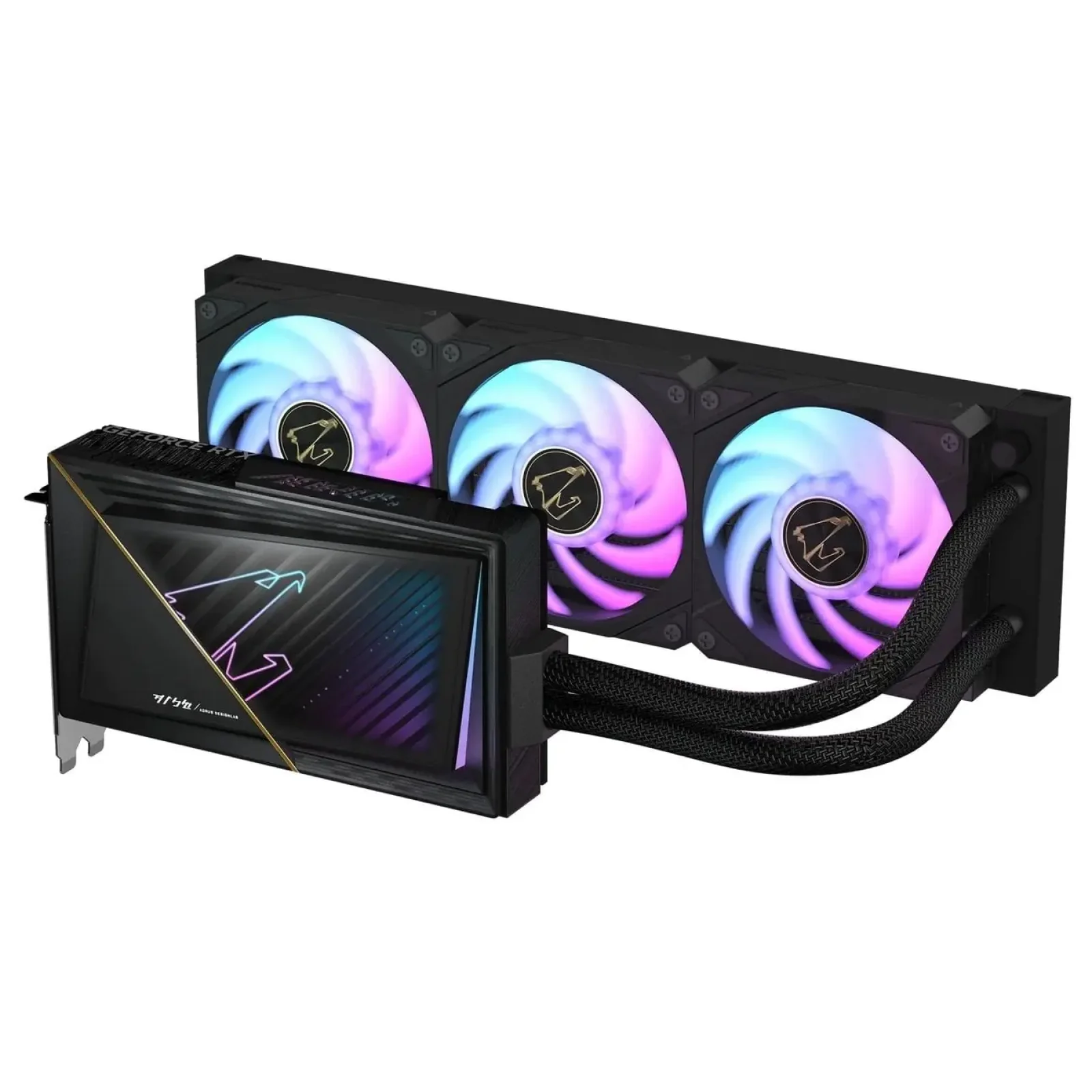 Видеокарта GF RTX 5080 16GB GDDR7 Aorus Xtreme Waterforce Gigabyte (GV-N5080AORUSX W-16GD) UA