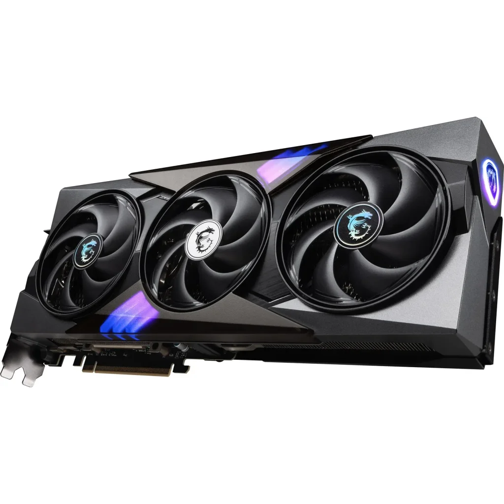 Відеокарта GF RTX 5080 16GB GDDR7 Gaming Trio OC MSI (GeForce RTX 5080 16G GAMING TRIO OC) UA