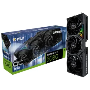 Відеокарта GF RTX 5080 16GB GDDR7 GamingPro OC Palit (NE75080S19T2-GB2031A) UA