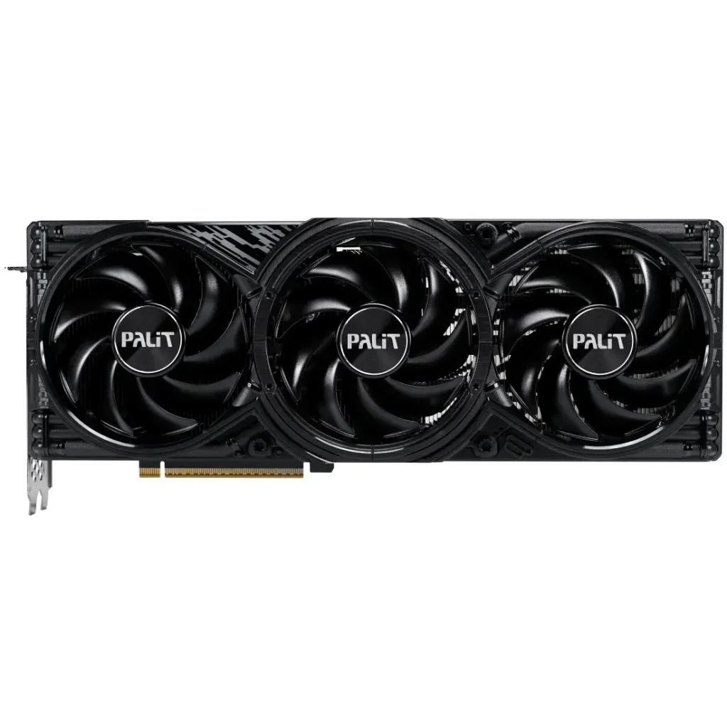 Відеокарта GF RTX 5080 16GB GDDR7 GamingPro OC Palit (NE75080S19T2-GB2031A) UA