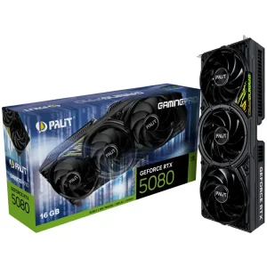 Відеокарта GF RTX 5080 16GB GDDR7 GamingPro Palit (NE75080019T2-GB2031A) UA