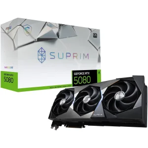 Видеокарта GF RTX 5080 16GB GDDR7 Suprim SOC MSI (GeForce RTX 5080 16G SUPRIM SOC) UA