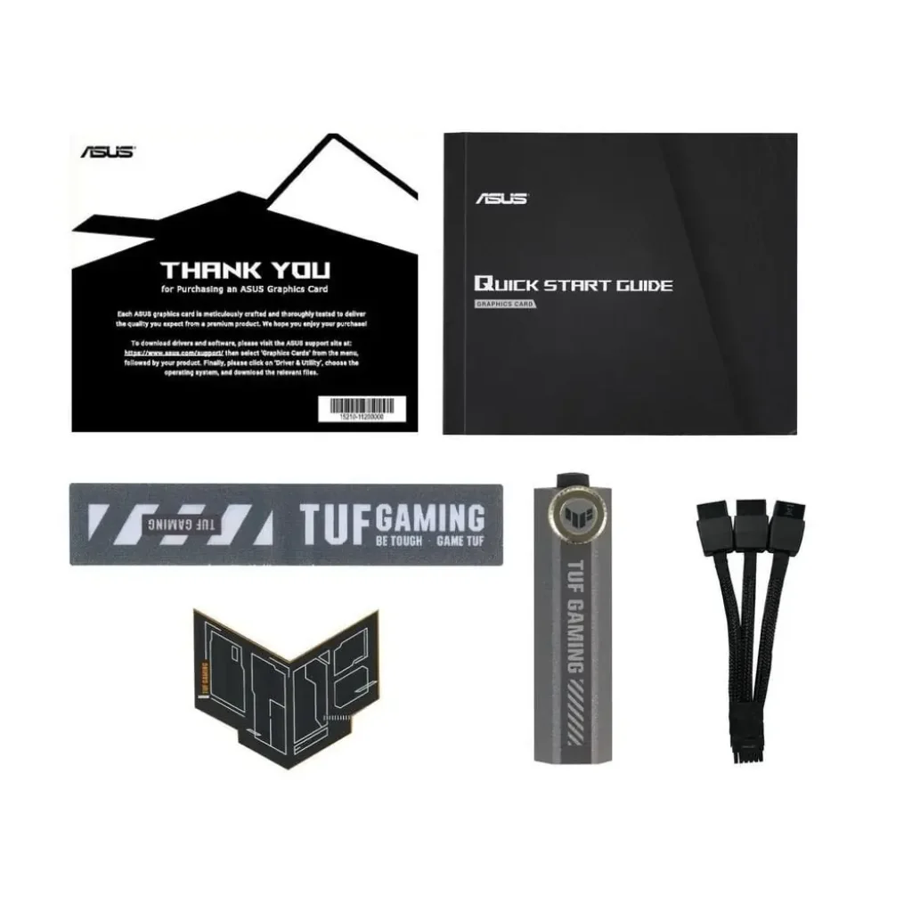Видеокарта GF RTX 5080 16GB GDDR7 TUF Gaming OC Asus (TUF-RTX5080-O16G-GAMING) UA