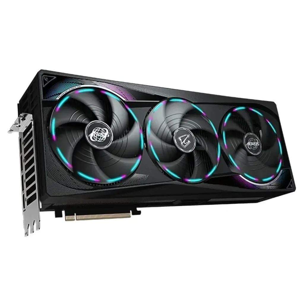 Видеокарта GF RTX 5090 32GB GDDR7 Aorus Master Gigabyte (GV-N5090AORUS M-32GD) UA