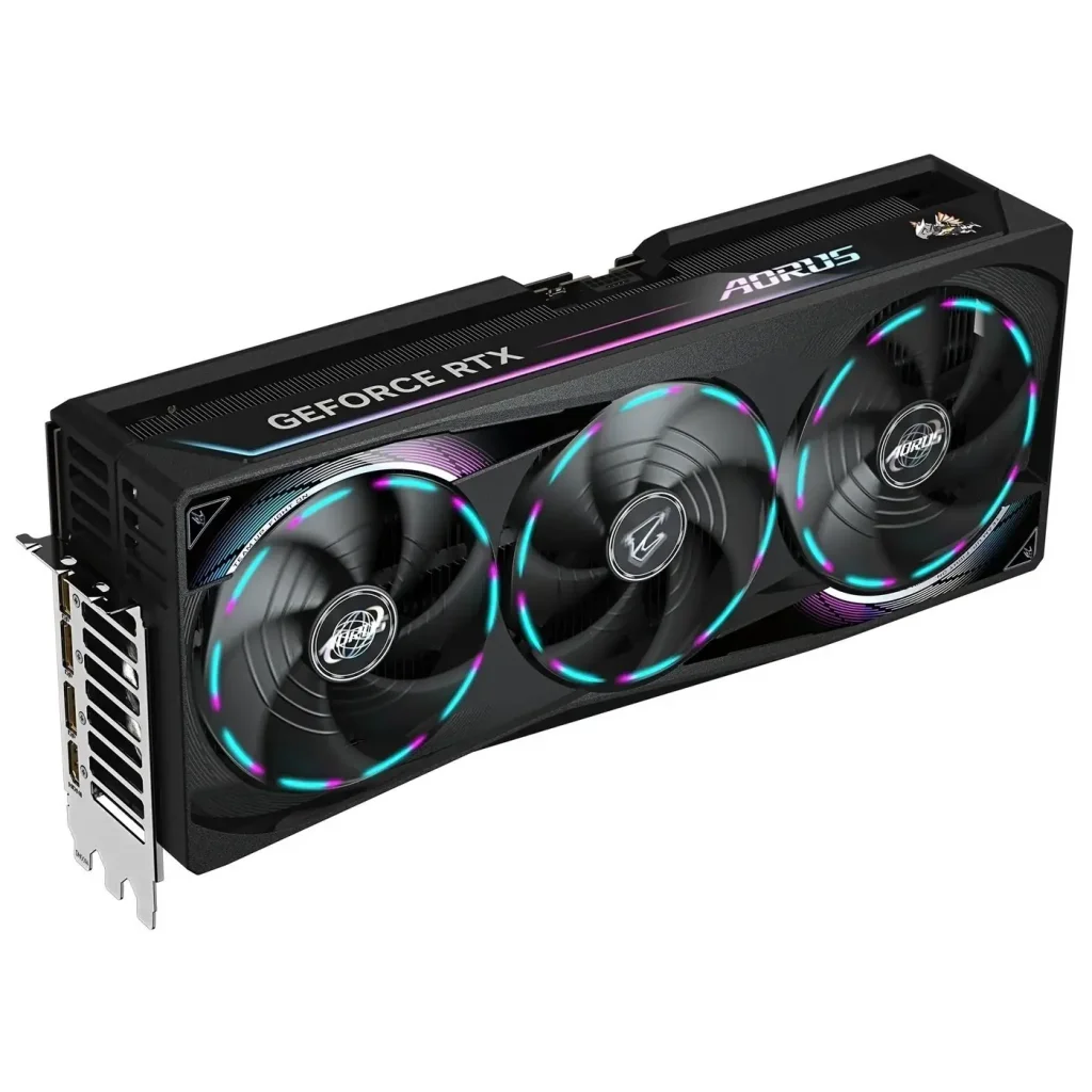 Видеокарта GF RTX 5090 32GB GDDR7 Aorus Master Gigabyte (GV-N5090AORUS M-32GD) UA
