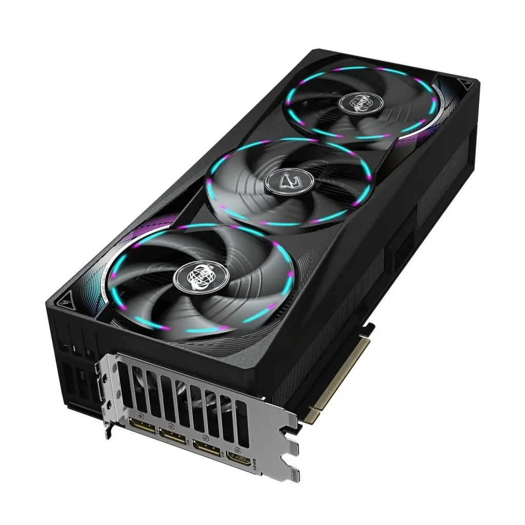 Видеокарта GF RTX 5090 32GB GDDR7 Aorus Master Gigabyte (GV-N5090AORUS M-32GD) UA