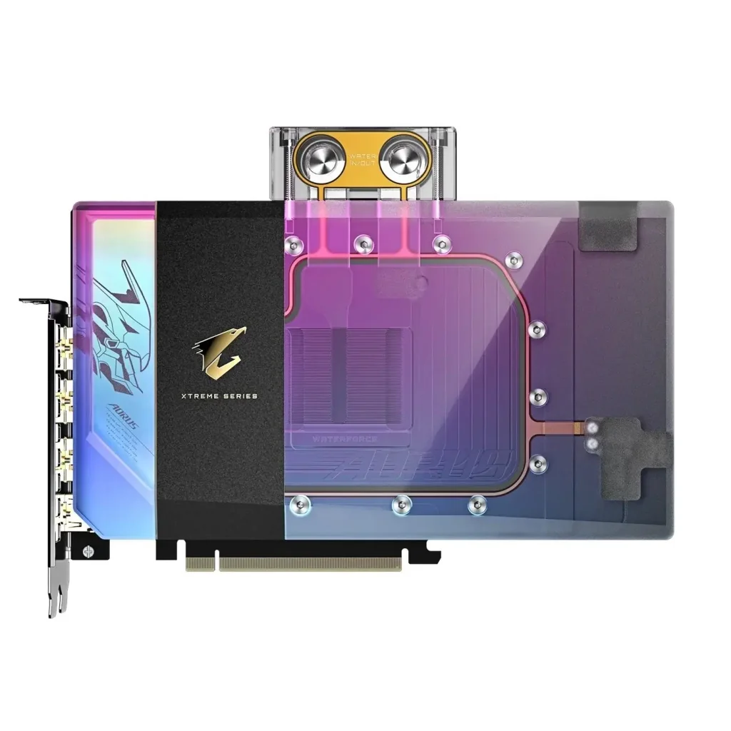 Відеокарта GF RTX 5090 32GB GDDR7 Aorus Xtreme Waterforce WB Gigabyte (GV-N5090AORUSX WB-32GD) UA
