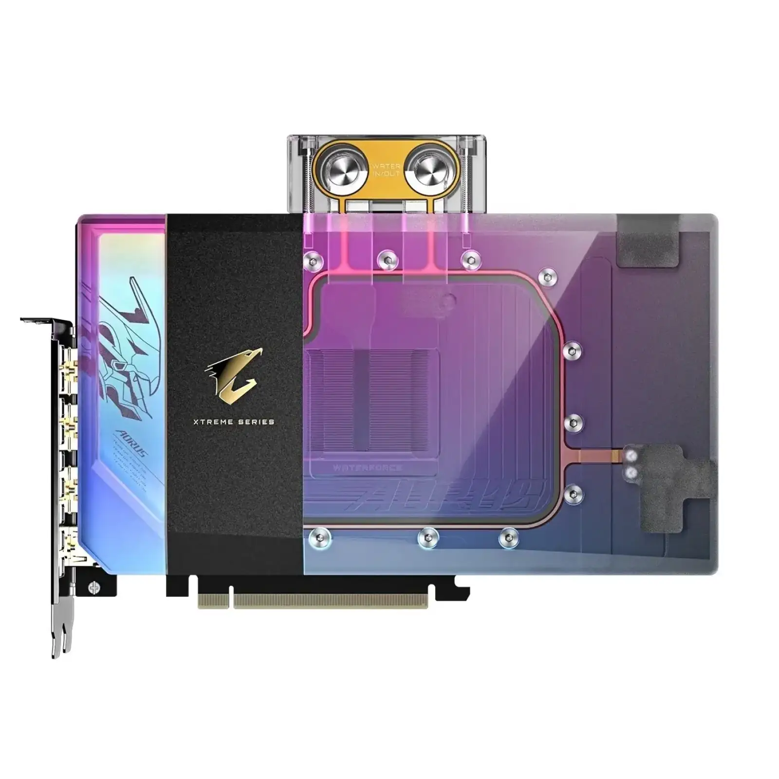 Видеокарта GF RTX 5090 32GB GDDR7 Aorus Xtreme Waterforce WB Gigabyte (GV-N5090AORUSX WB-32GD) UA