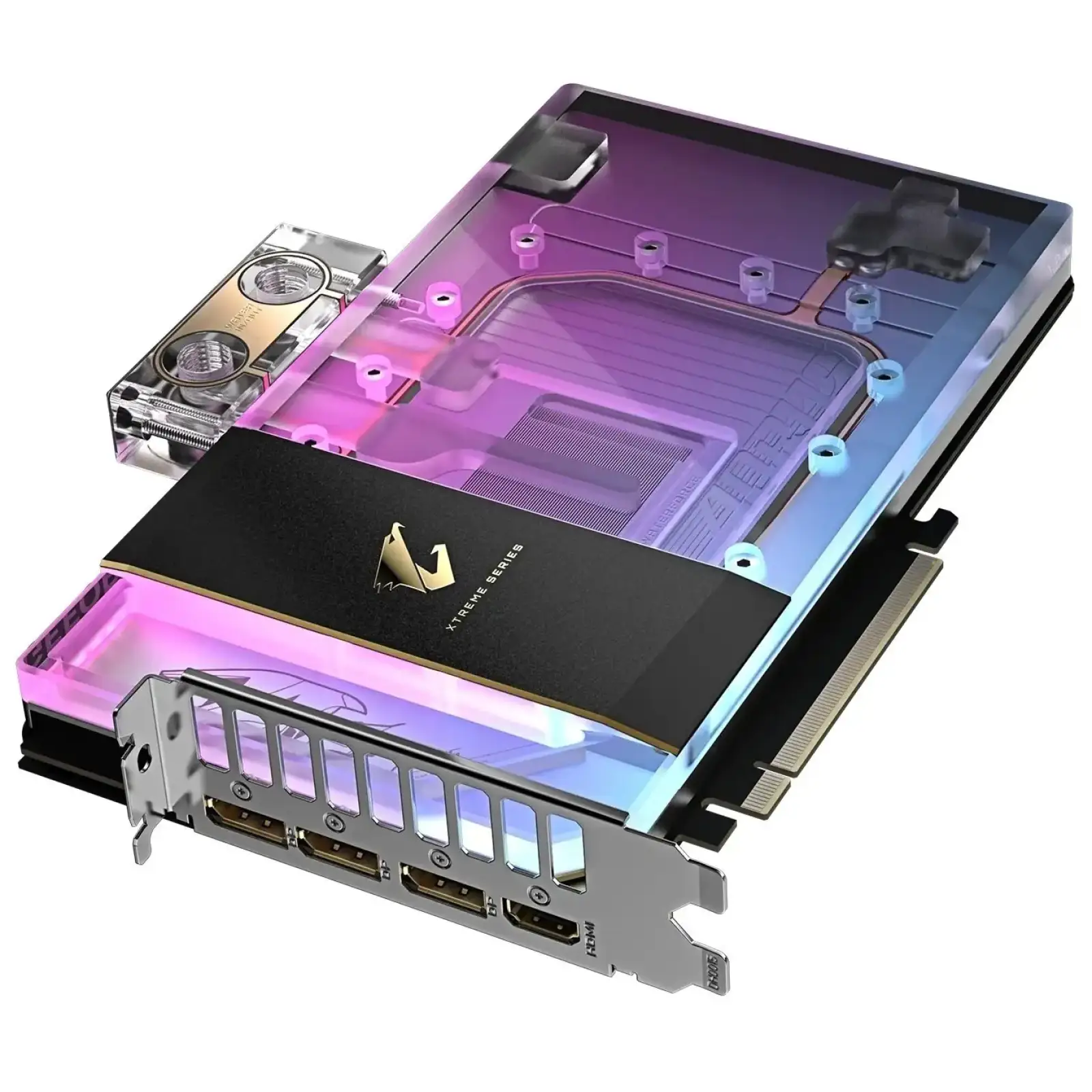 Видеокарта GF RTX 5090 32GB GDDR7 Aorus Xtreme Waterforce WB Gigabyte (GV-N5090AORUSX WB-32GD) UA