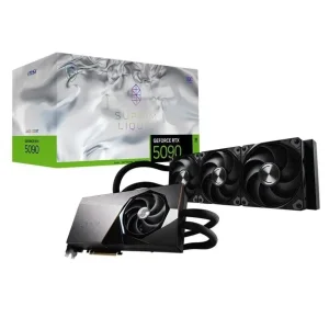 Відеокарта GF RTX 5090 32GB GDDR7 Suprim Liquid SOC MSI (GeForce RTX 5090 32G SUPRIM LIQUID SOC) UA