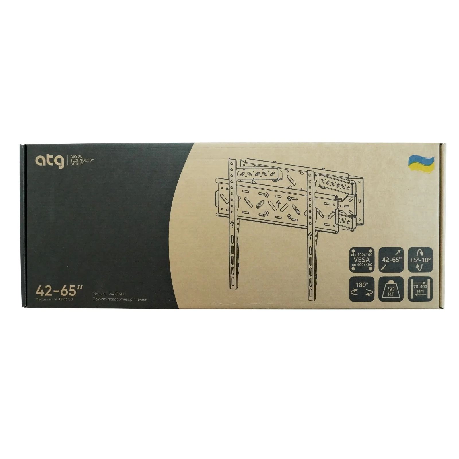 Кронштейн ATG W4265LB (4820276050013) (VESA400х400) UA
