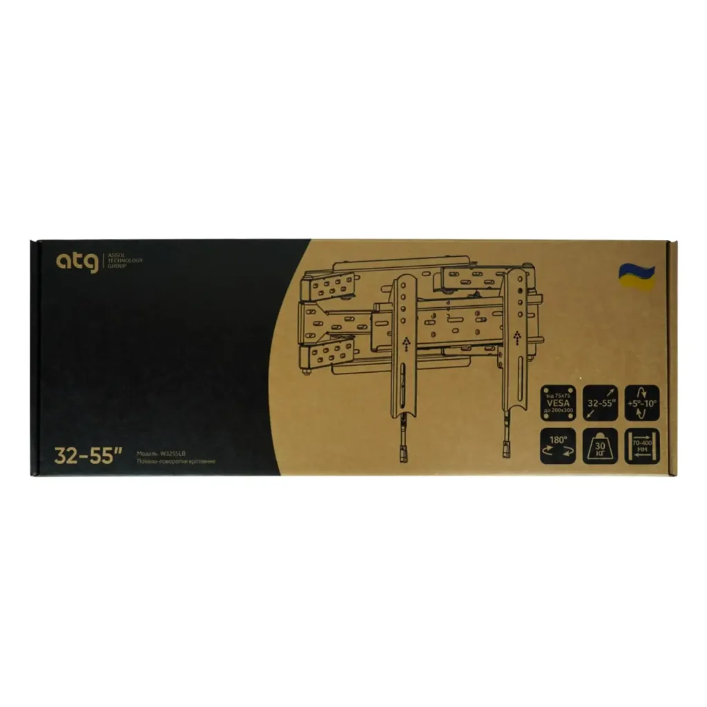 Кронштейн ATG W3255LB (4820276050112) (VESA200х300) UA