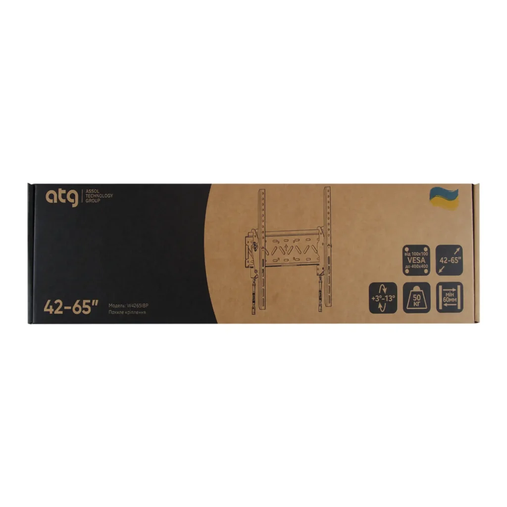 Кронштейн ATG W4265IBP (4820276050075) (VESA400х400) UA