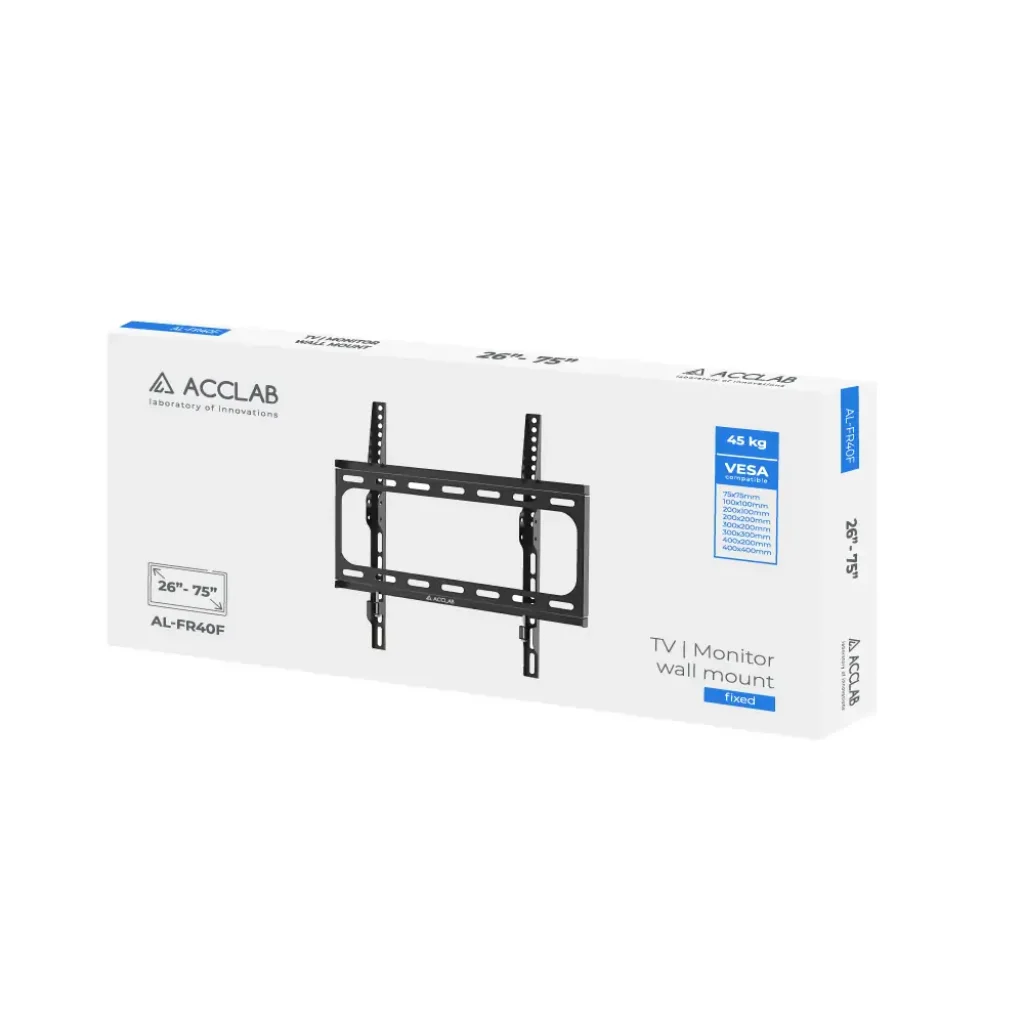 Кронштейн ACCLAB AL-FR40/F (1283126485787) (VESA400х400) UA