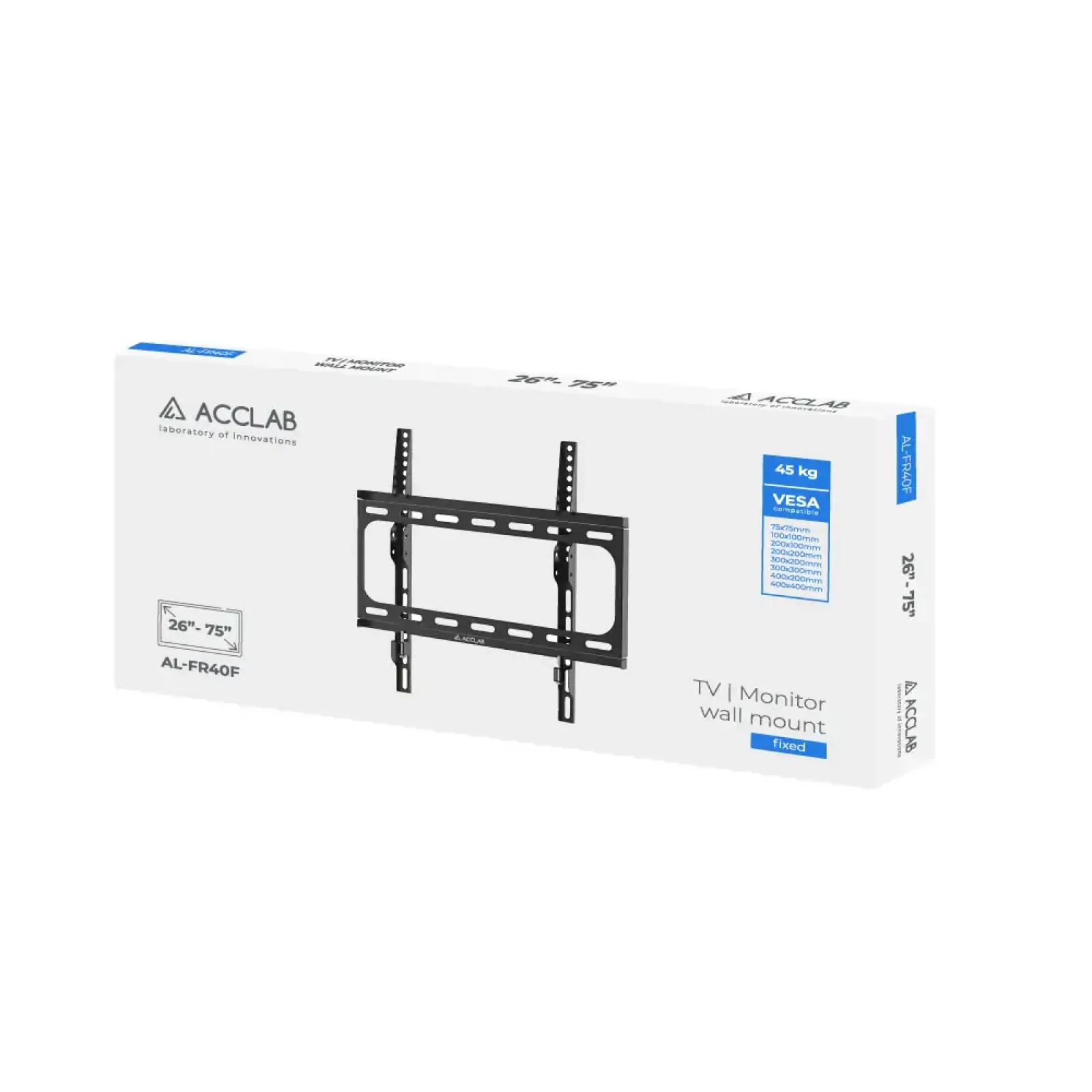 Кронштейн ACCLAB AL-FR40/F (1283126485787) (VESA400х400) UA