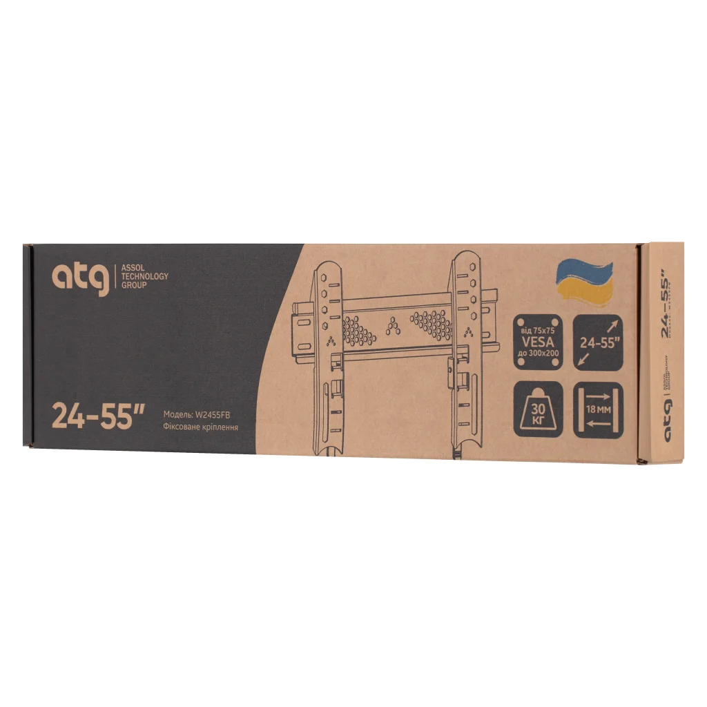 Кронштейн ATG W2455FB (VESA300х200) UA