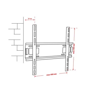 Кронштейн КВАДО К-50 (VESA400х400) UA