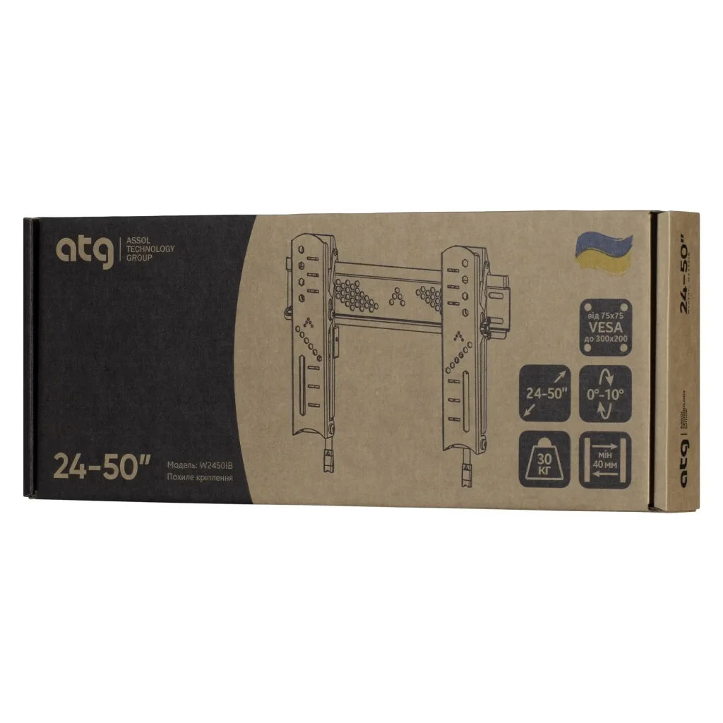 Кронштейн ATG W2450IB (4820276050167) (VESA300х200) UA