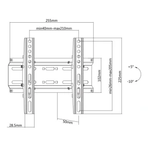 Кронштейн Satelit 19-49TILT200 (VESA200х200) UA