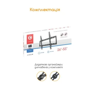 Кронштейн ACCLAB AL-FR40/T (1283126485794) (VESA400х400) UA