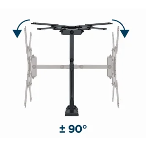 Кронштейн Gembird WM-55ST-01 (VESA400х400) UA