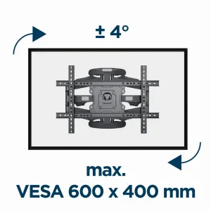 Кронштейн Gembird WM-75ST-01 (VESA600х400) UA