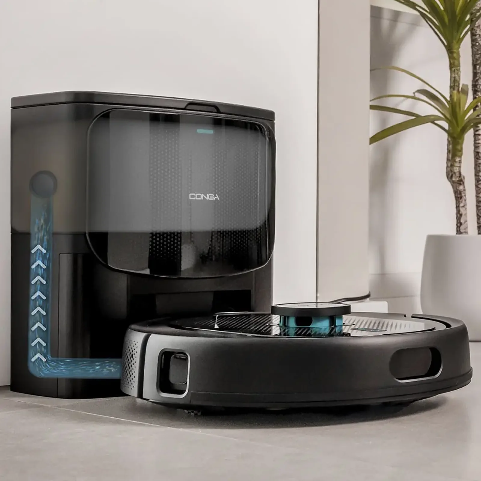 Робот-пылесос Cecotec Conga 9590 Spin Revolution Ultra Power Home (A01_EU01_100146) UA