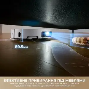 Робот-пилосос Dreame Bot L50s Pro Ultra Black (RLL88HE-Bl) UA