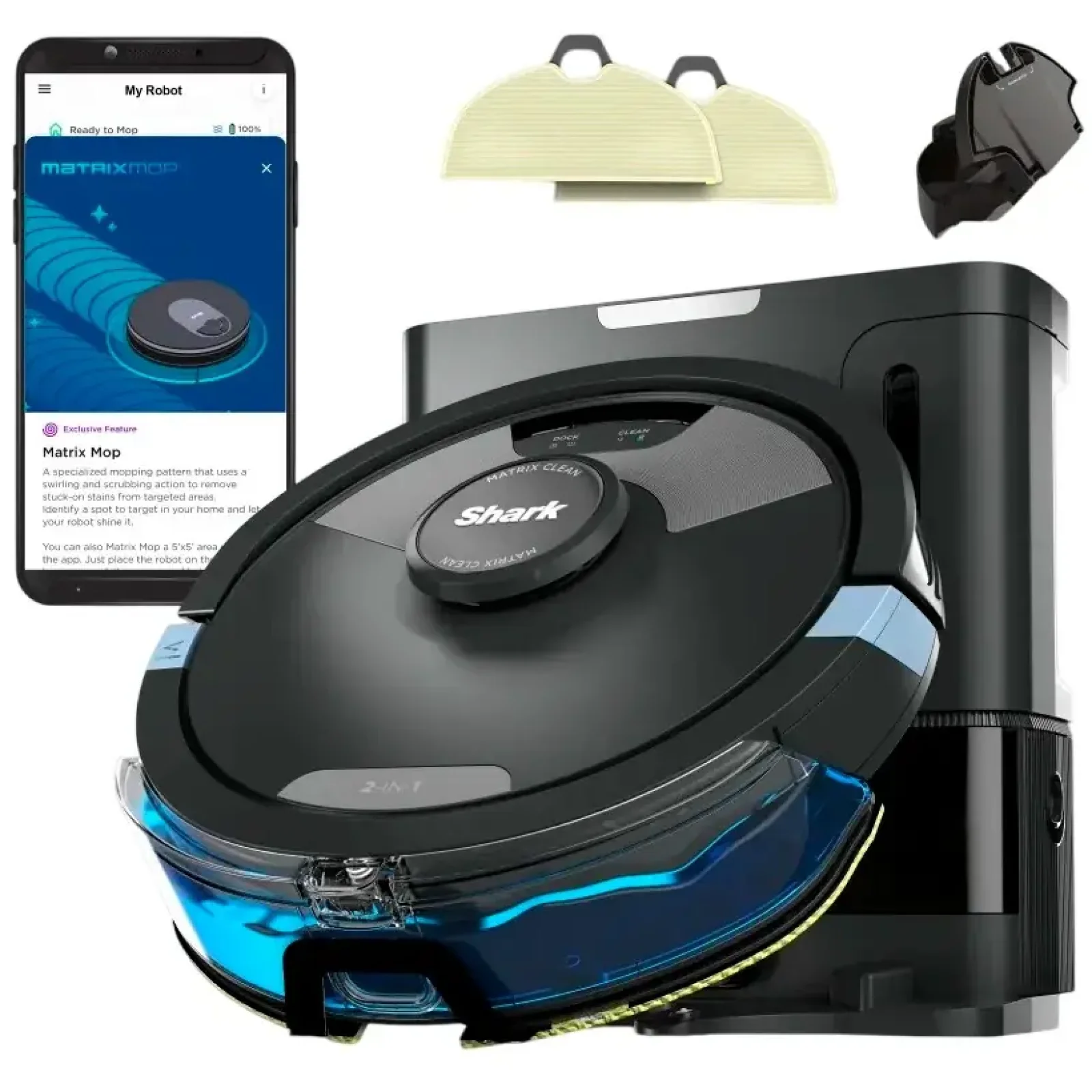 Робот-пилосос Shark Matrix Plus RV2620WAEU UA