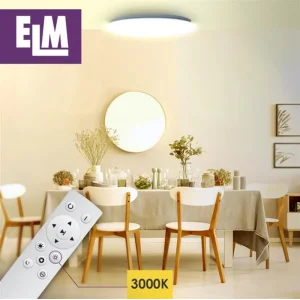 Світильник стельовий з пультом ДК ELM Sirius 48W 3000-6500К IP20 26-0075 UA