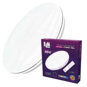 Світильник стельовий з пультом ДК ELM Toro 48W 3000-6500К IP20 26-0117 UA