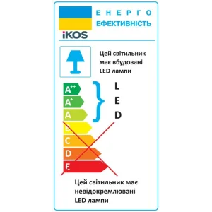 Светильник потолочный с пультом ДУ Ikos Colo 52W 2800-6500К IP20 0003-BLG UA