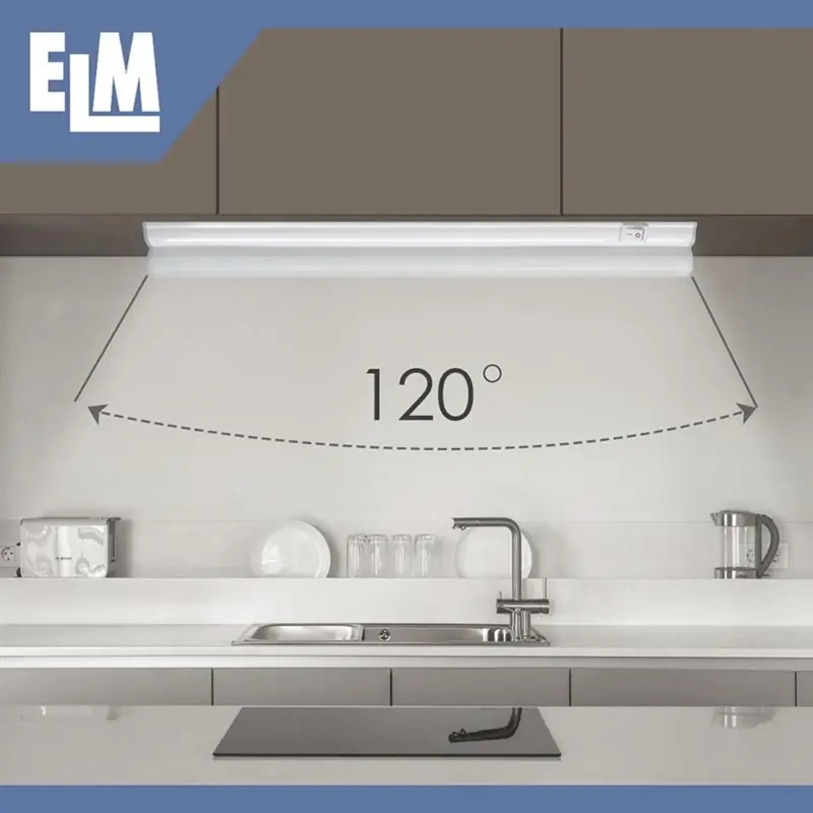 Світильник для підсвічування лінійний світлодіодний ELM Linear 9W 4000К IP20 26-0032 UA