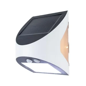 Фасадный светодиодный светильник ELM Moon-S 3W на солнечной батарее с датчиком движения IP54 (26-0119) UA