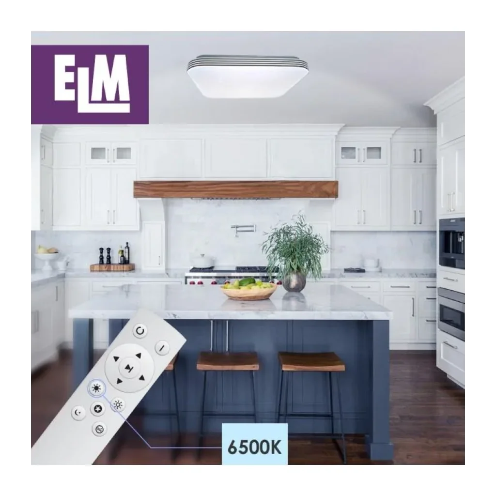 Світильник стельовий з пультом ДК ELM Mario 36W 3000-6500К IP20 (26-0107) UA