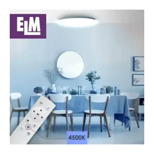 Світильник стельовий з пультом ДУ ELM Sirius 36W 3000-6500К IP20 (26-0074) UA