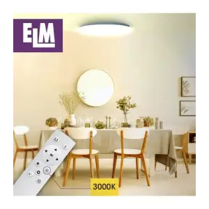 Світильник стельовий з пультом ДУ ELM Sirius 36W 3000-6500К IP20 (26-0074) UA