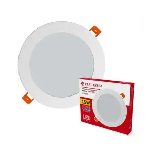 Светильник встраиваемый светодиодный Electrum Leo 15W 4000К (B-LD-1818) UA