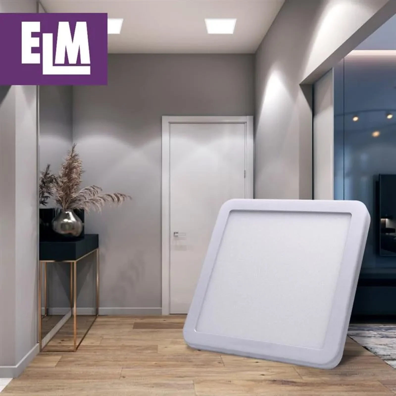 Світильник вбудований світлодіодний ELM Tetra V 9W 6500К IP20 (26-0062) UA