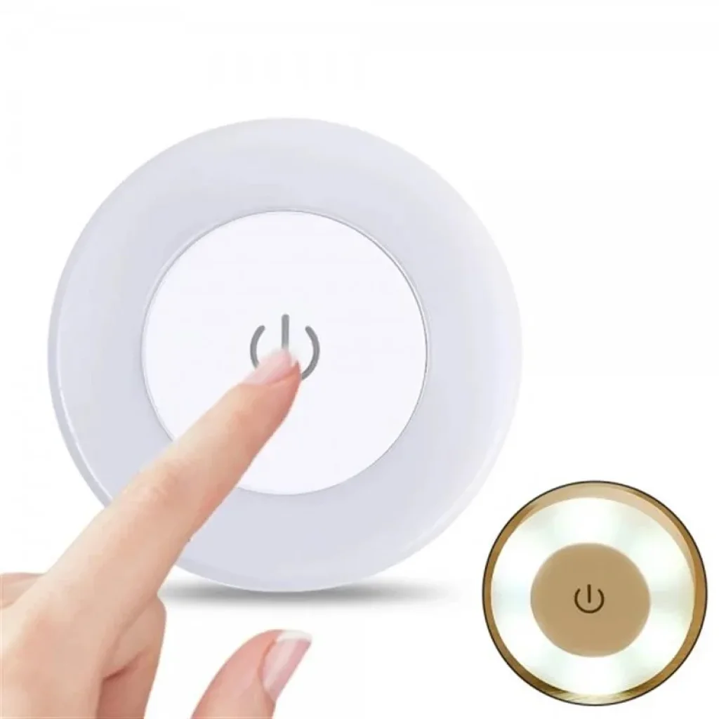 Лампа світильник нічник LED SK сенсорний перемикач MicroUSB White (1005006451355248WH) UA