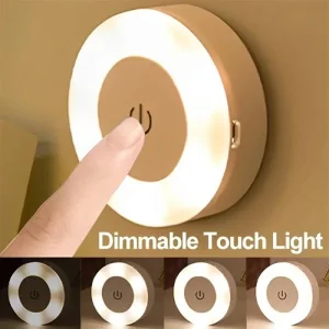 Лампа світильник нічник LED SK сенсорний перемикач MicroUSB White (1005006451355248WH) UA
