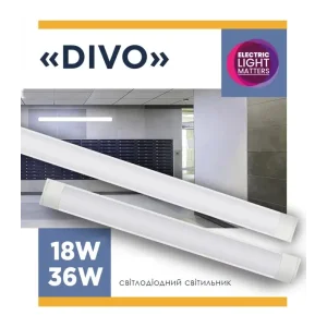 Світильник накладний світлодіодний ELM Divo 18W 6500К 26-0100 UA
